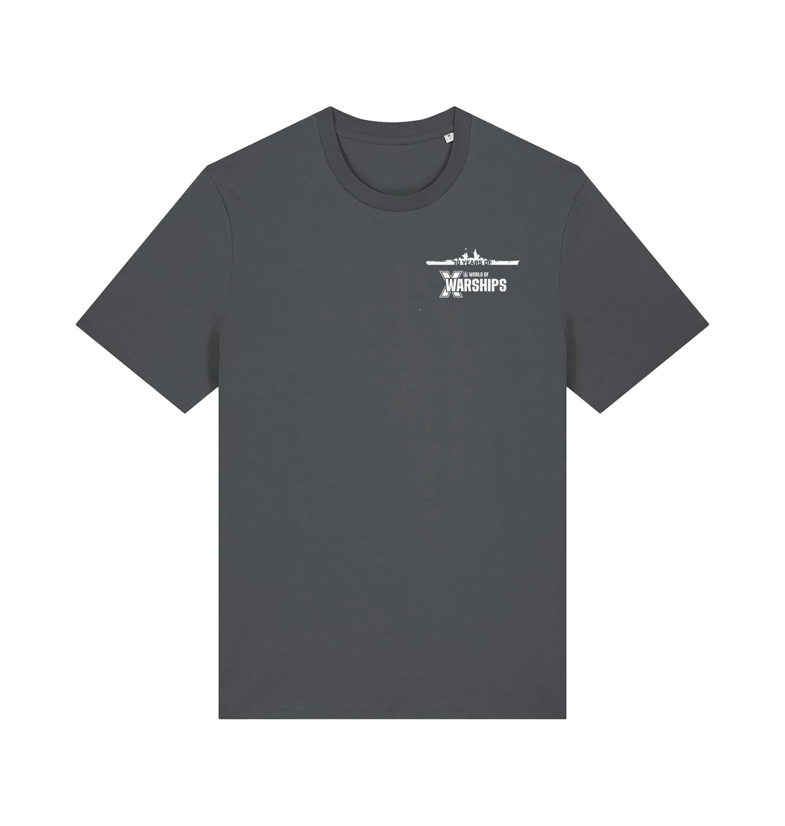 Anthracite Printed T-shirt Front
